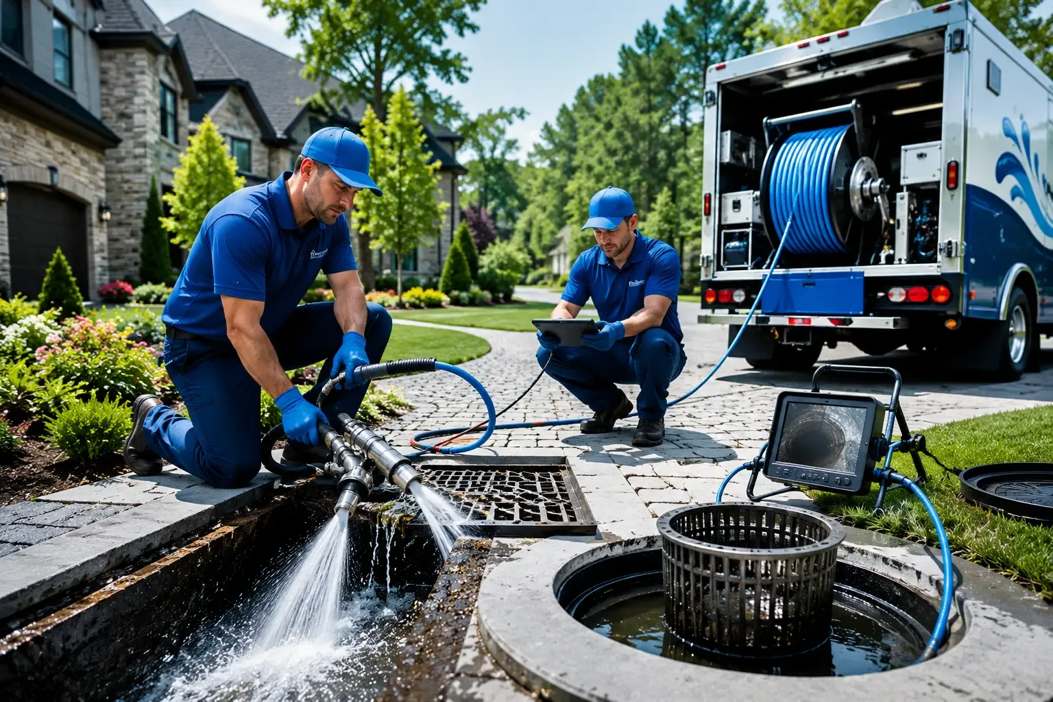 Local outdoor drain cleaning professionals in Devens, MA
